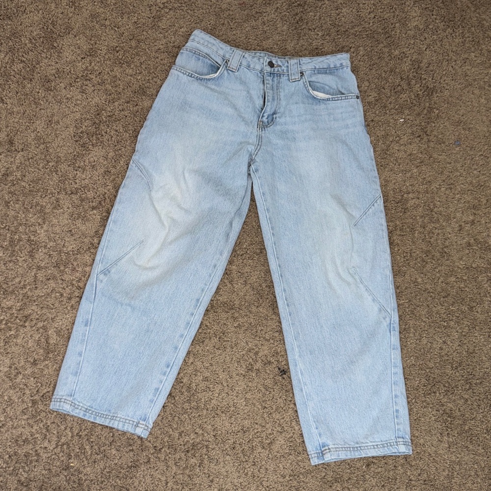 Zara Barrel Jeans Size 4